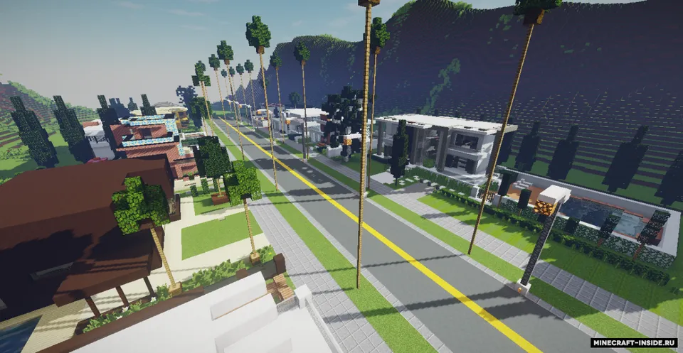 Modern Mountain Neighborhood — Minecraft xarita, rasm 5