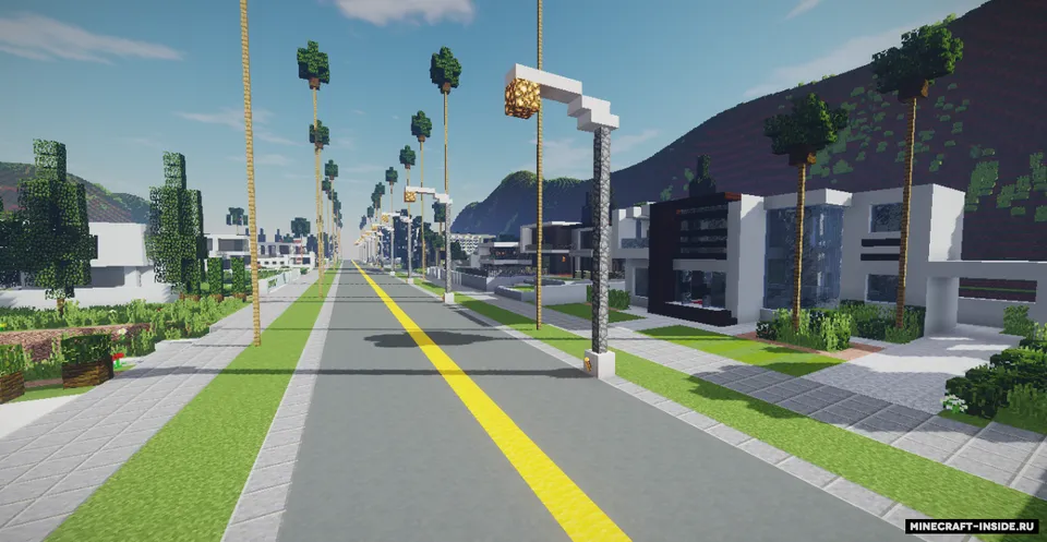 Modern Mountain Neighborhood — Minecraft xarita, rasm 7