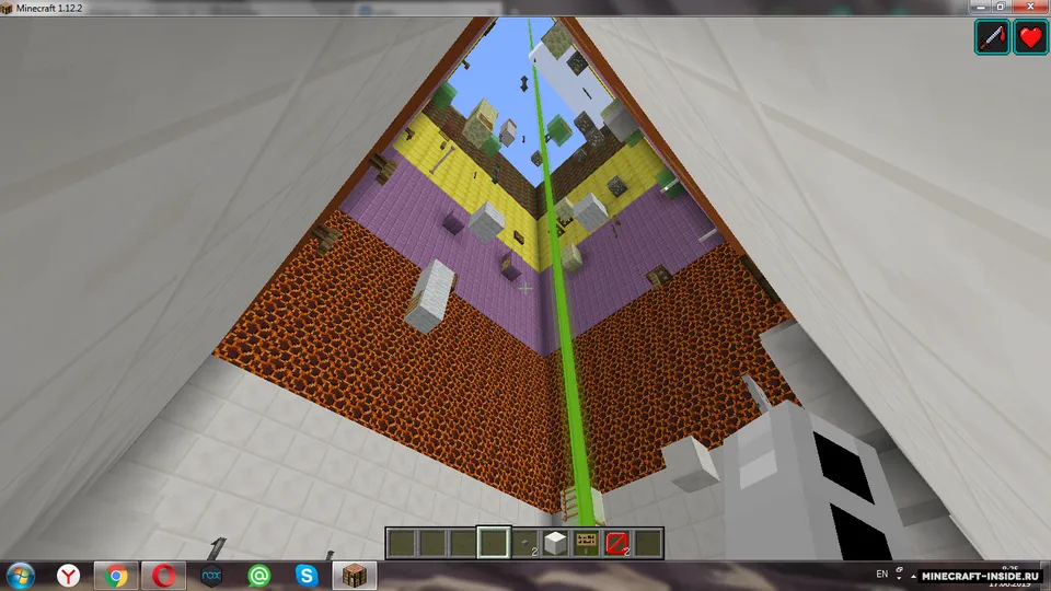 Ikki o'yinchi uchun 14 ta sinov — Minecraft xarita, rasm 3