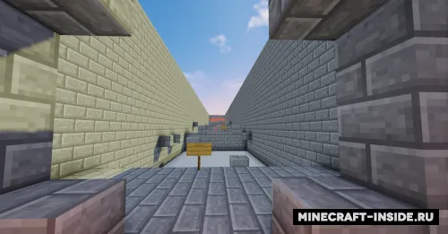 To'siqlar yo'lagi — Minecraft xarita, rasm 1