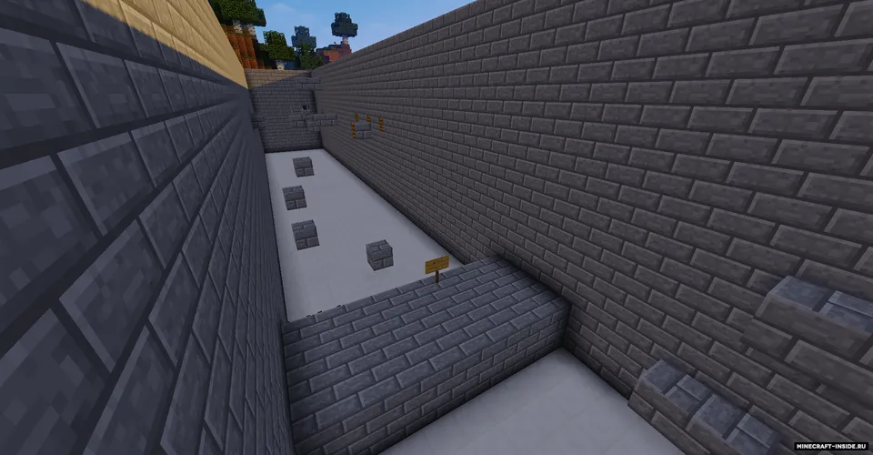 To'siqlar yo'lagi — Minecraft xarita, rasm 2