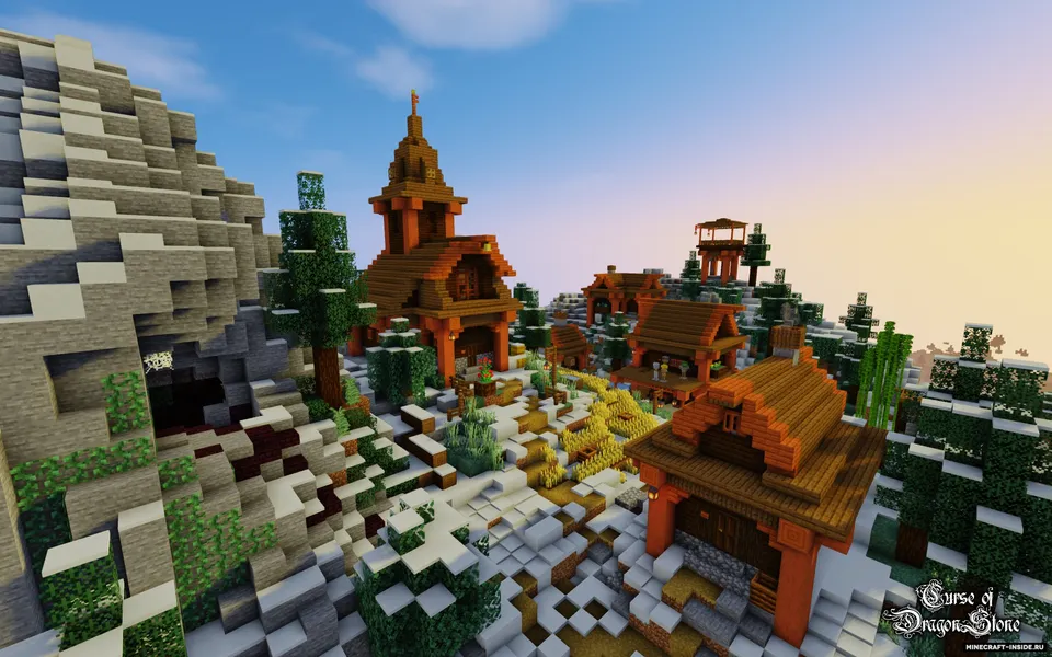 Curse of Dragon Stone — Minecraft xarita, rasm 3