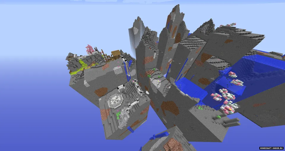 Zero Heart Parkour: Error Region — Minecraft xarita, rasm 2