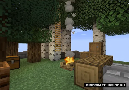 SkyBlock iZi — Minecraft xarita, rasm 1
