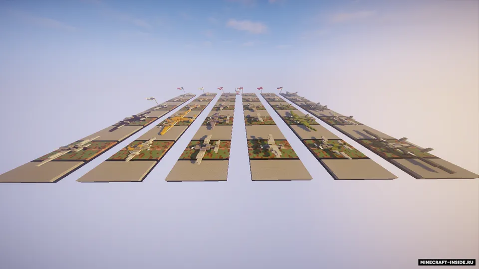 Second world war - — Minecraft xarita, rasm 2