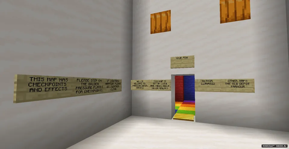 Parkour Super Stages — Minecraft xarita, rasm 4