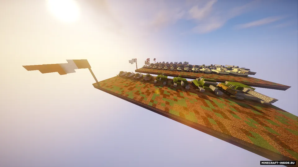 Second world war - — Minecraft xarita, rasm 2