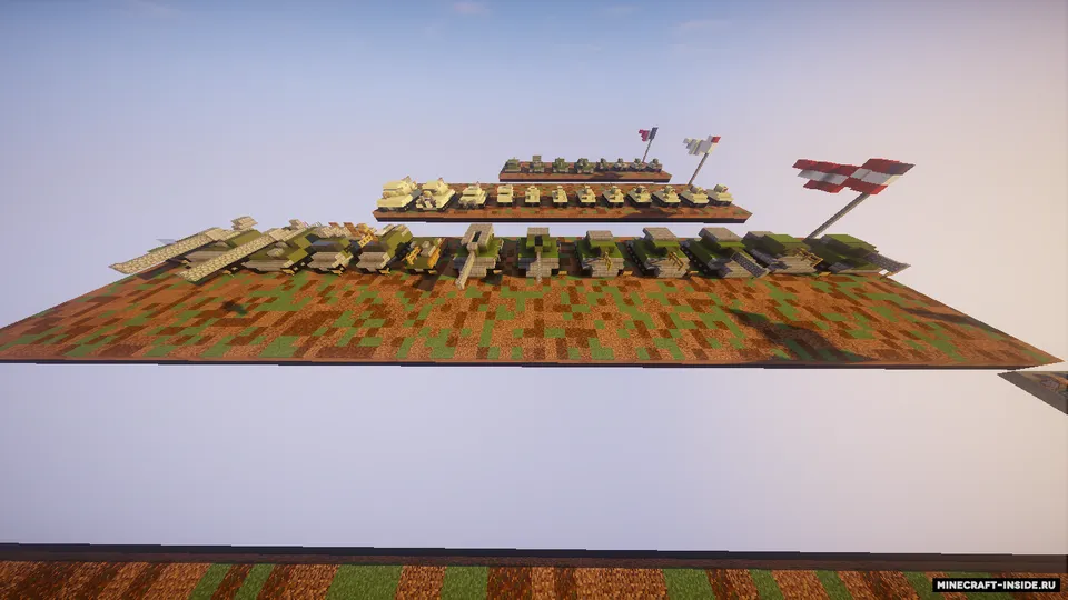 Second world war - — Minecraft xarita, rasm 4