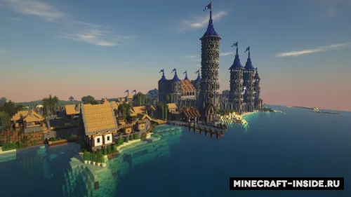 Vetero Town — Minecraft xarita, rasm 1