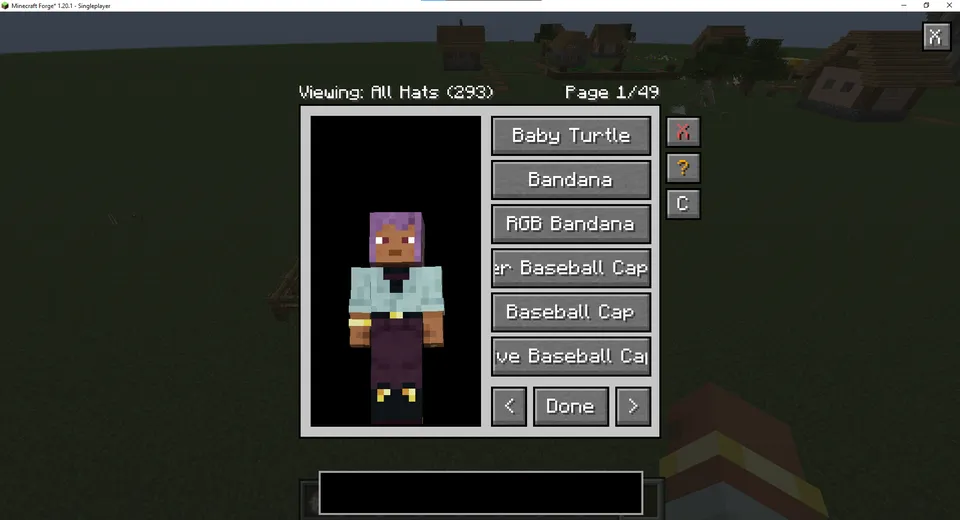 Hats Classic Edition (Astryxion's Hats) — Minecraft mod, rasm 4
