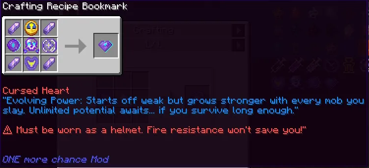 One More Chance — Minecraft mod, rasm 7