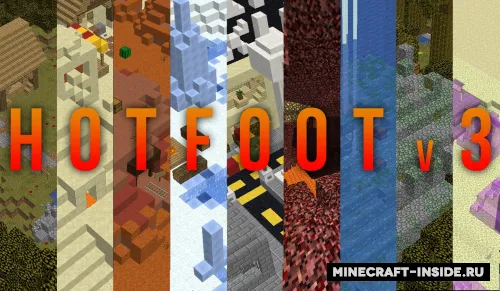 Hot Foot — Minecraft xarita, rasm 1