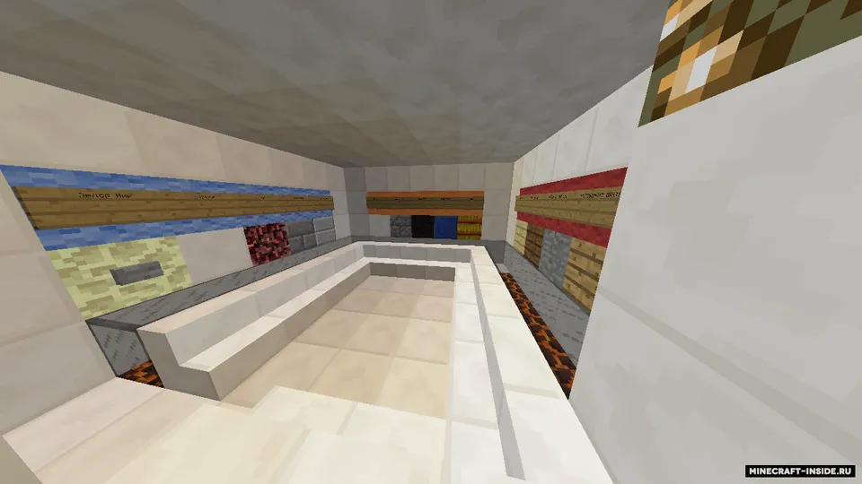 dergun dan tugma top — Minecraft xarita, rasm 2