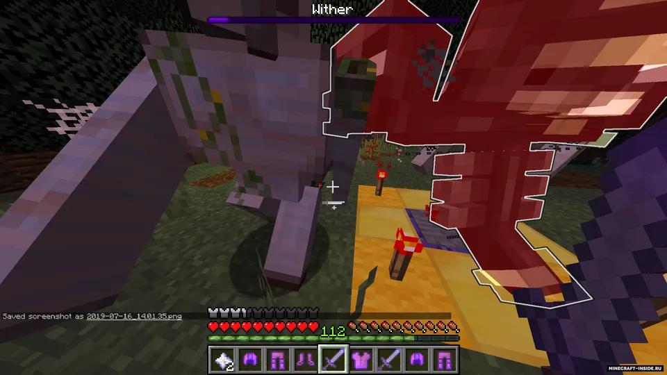 Protect The Wither — Minecraft xarita, rasm 2