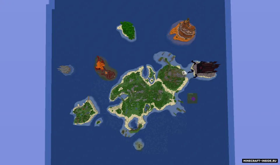 Ender Island — Minecraft xarita, rasm 2