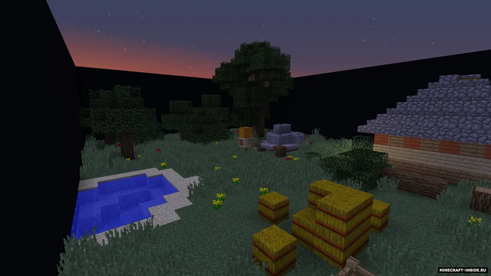Ikki oyoqlilarning olovli jangi — Minecraft xarita, rasm 4