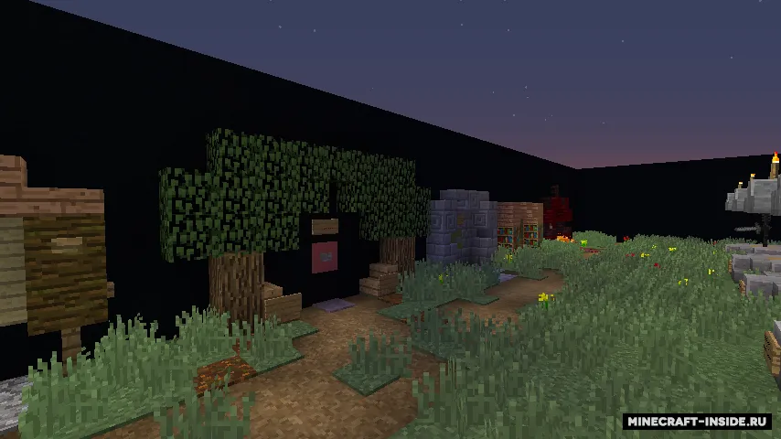 Ikki oyoqlilarning olovli jangi — Minecraft xarita, rasm 5