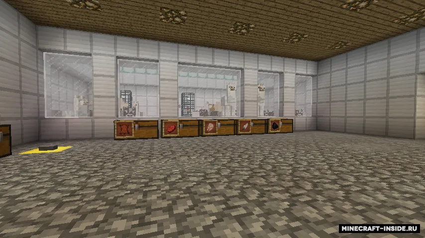Ikki oyoqlilarning olovli jangi — Minecraft xarita, rasm 8