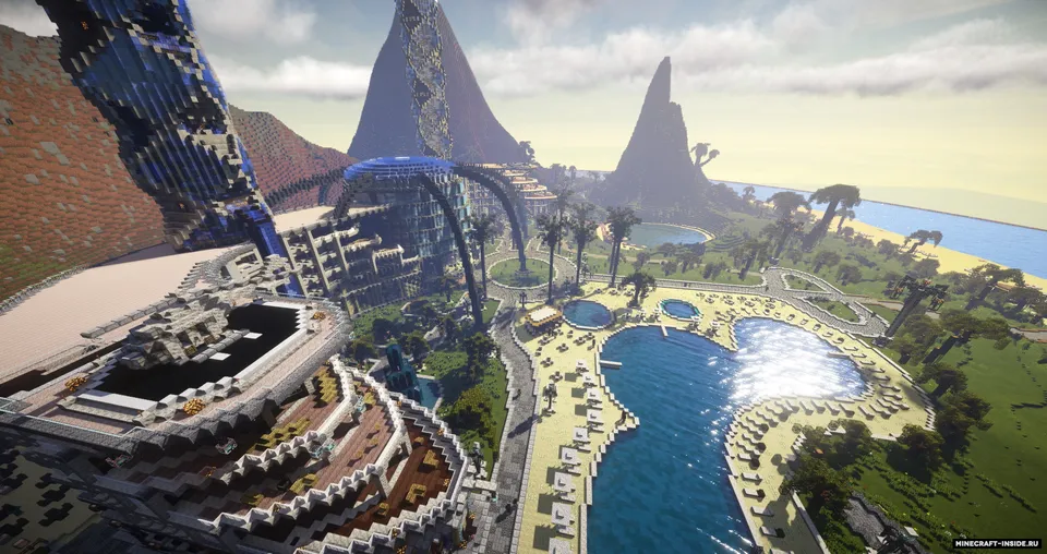 Island Resort — Minecraft xarita, rasm 3