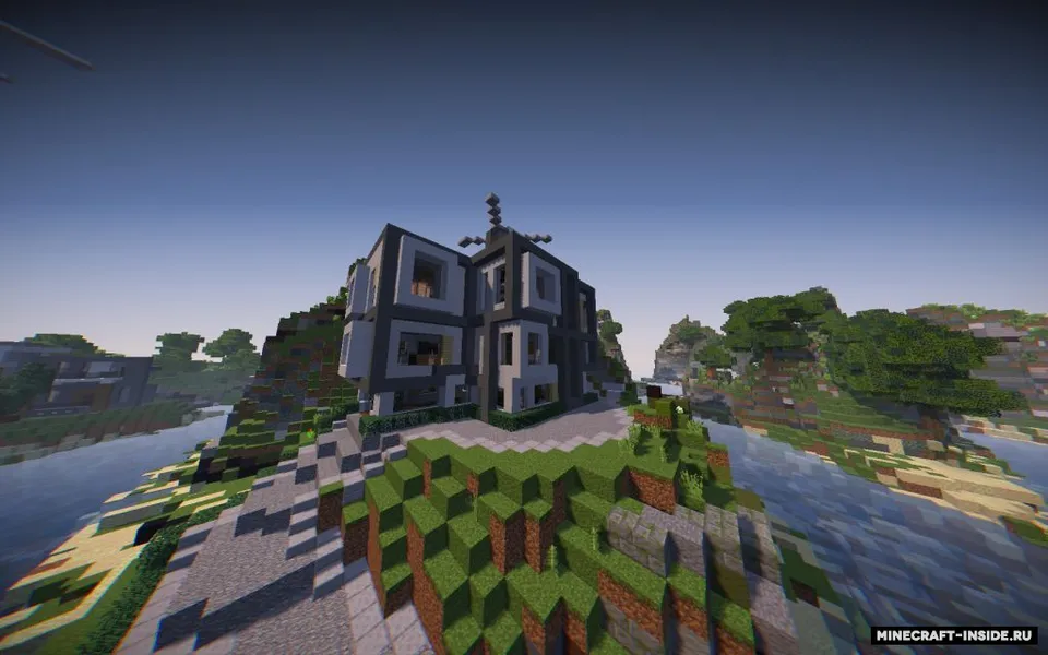 HiTech shahar — Minecraft xarita, rasm 2