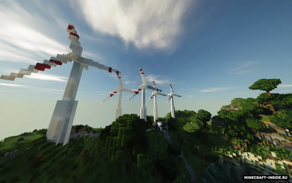 HiTech shahar — Minecraft xarita, rasm 3