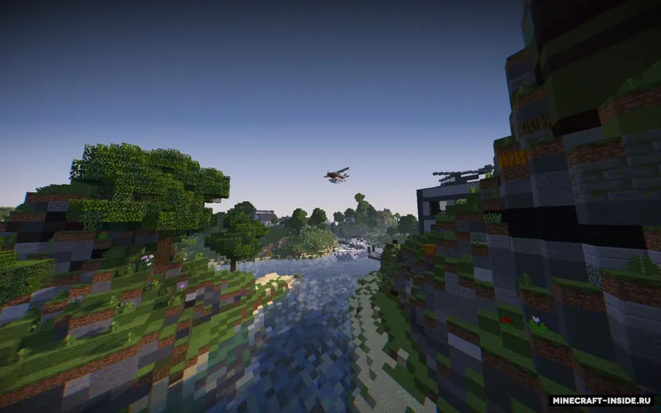 HiTech shahar — Minecraft xarita, rasm 4