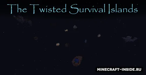 The Twisted Survival Islands — Minecraft xarita, rasm 1