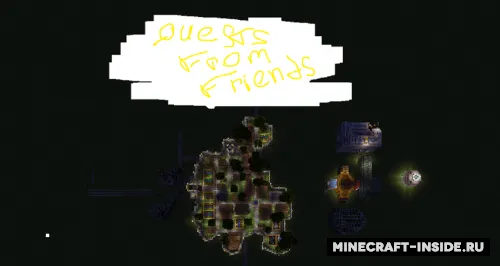 Quests from Friends — Minecraft xarita, rasm 1