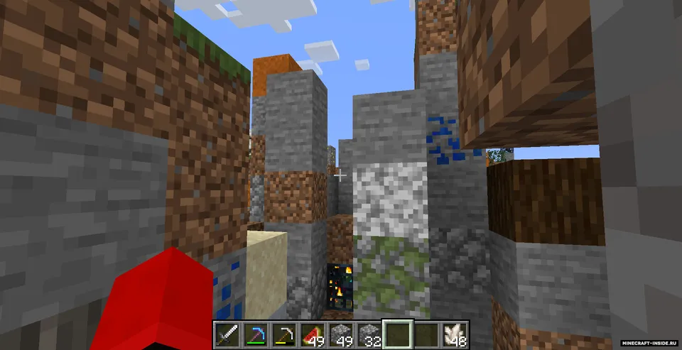 Falling Falling — Minecraft xarita, rasm 2