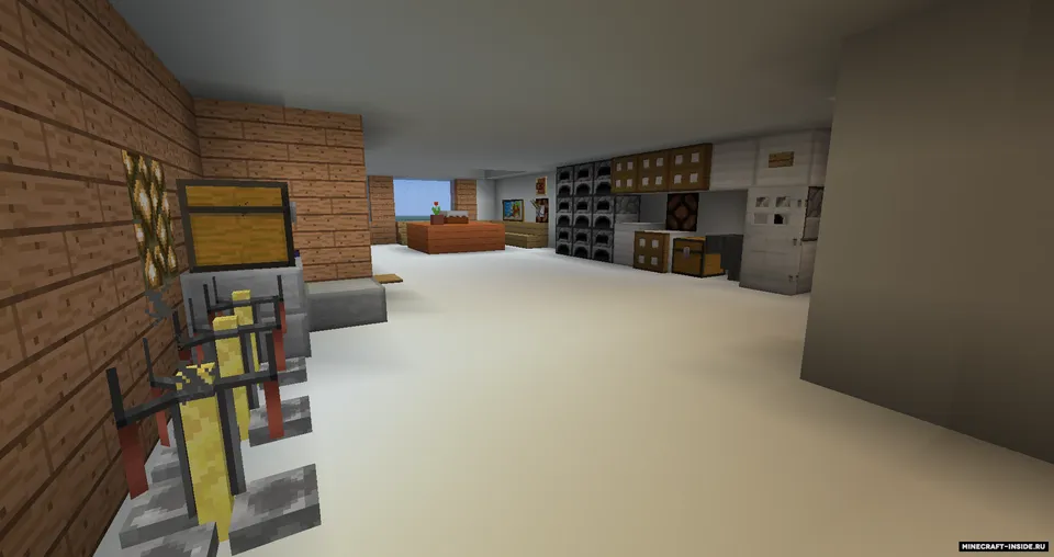 Mexanik hay-tek uy — Minecraft xarita, rasm 2