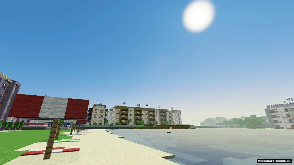 Hitrow City — Minecraft xarita, rasm 2