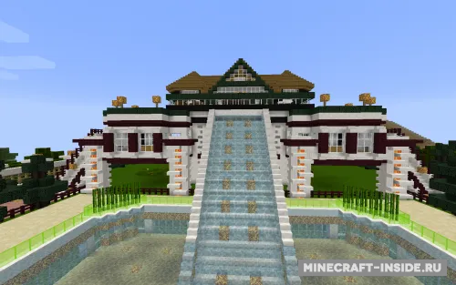Kvars qasr — Minecraft xarita, rasm 1