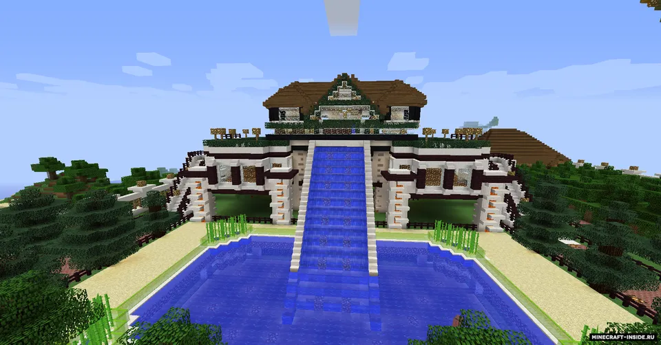 Kvars qasr — Minecraft xarita, rasm 2