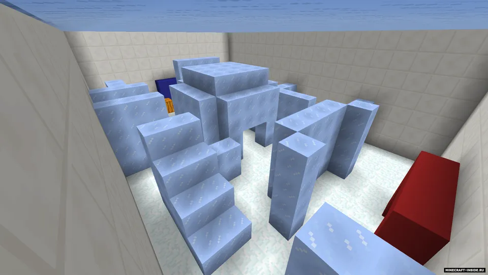 PaintBall RUSH — Minecraft xarita, rasm 2