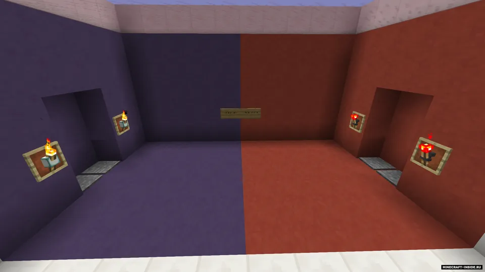 PaintBall RUSH — Minecraft xarita, rasm 4