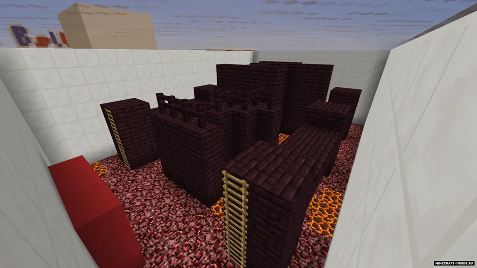 PaintBall RUSH — Minecraft xarita, rasm 5