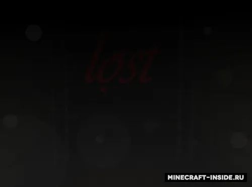 Lost - horror map — Minecraft xarita, rasm 1