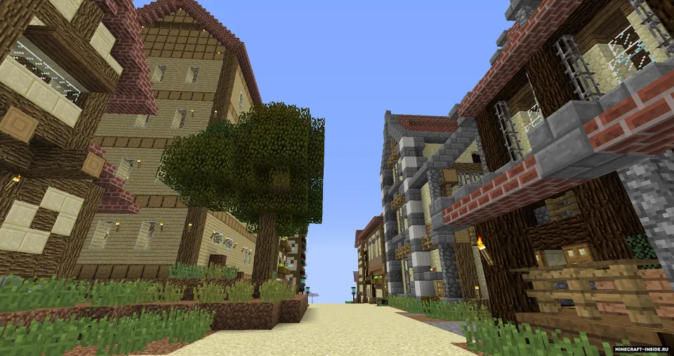 Shiganshina District — Minecraft xarita, rasm 2