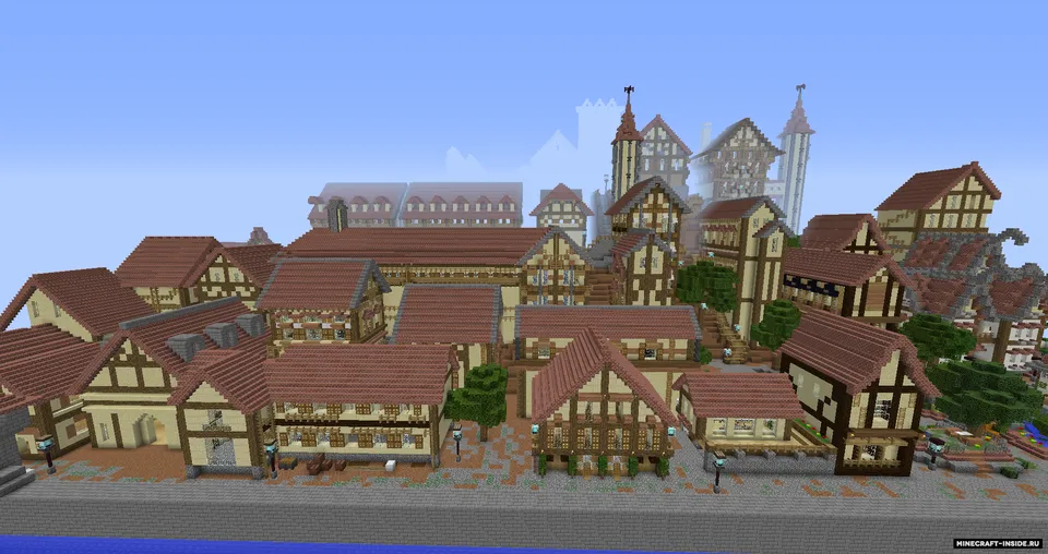 Shiganshina District — Minecraft xarita, rasm 4