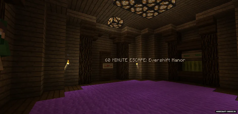 60 Minute Escape: Evershift Manor — Minecraft xarita, rasm 4