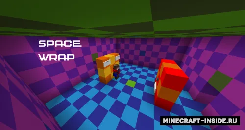 Space Wrap — Minecraft xarita, rasm 1