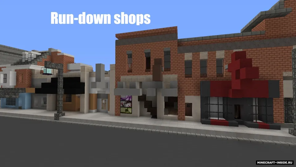 Back To The Future 1985 Square — Minecraft xarita, rasm 8