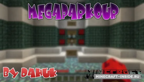 Parkour map by DaHuK — Minecraft xarita, rasm 1