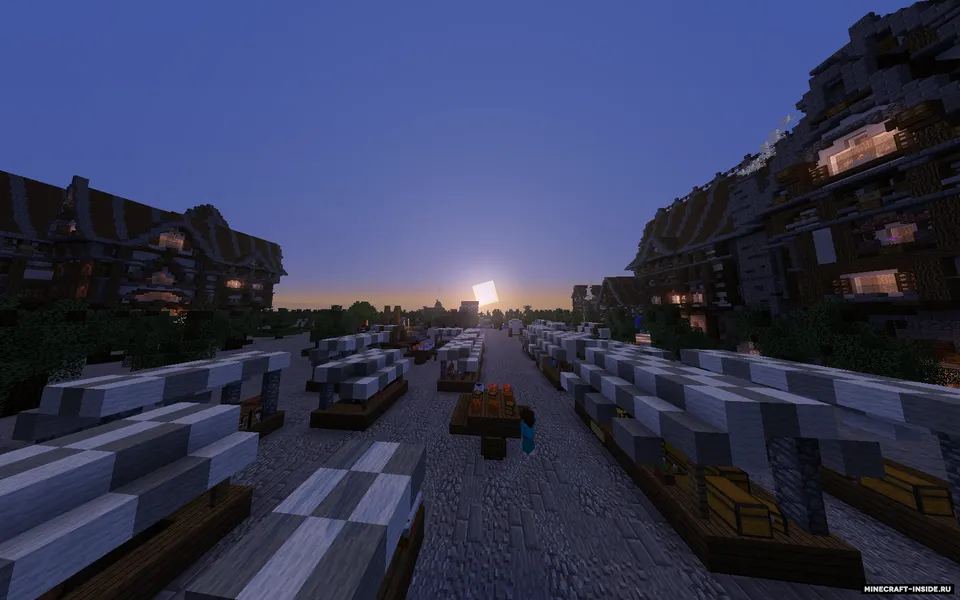 O'rta asr shahri — Minecraft xarita, rasm 3