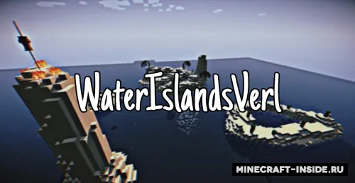 WaterIslandsVerl — Minecraft xarita, rasm 1