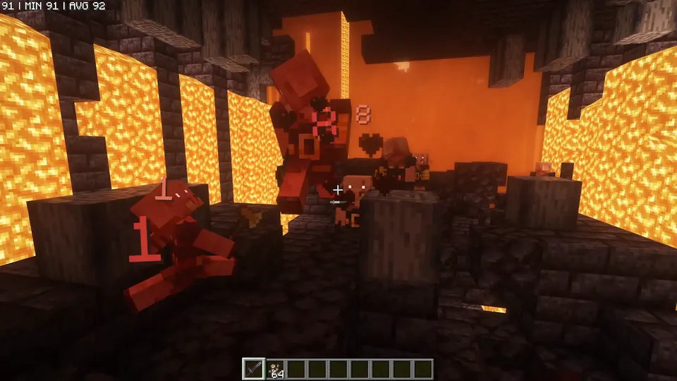 Immersive Damage Indicators — Minecraft mod, rasm 3