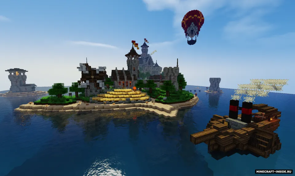 Island Kingdom — Minecraft xarita, rasm 5