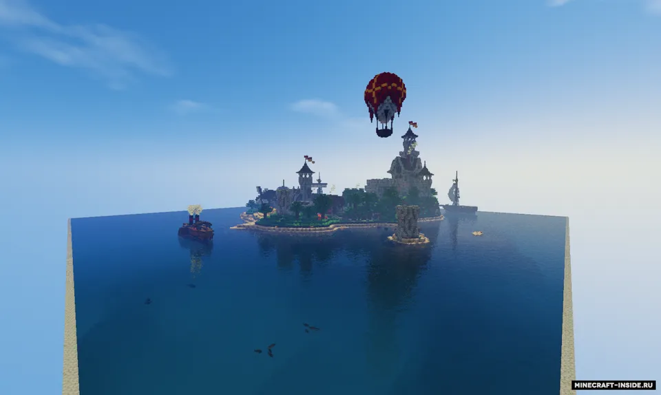 Island Kingdom — Minecraft xarita, rasm 7