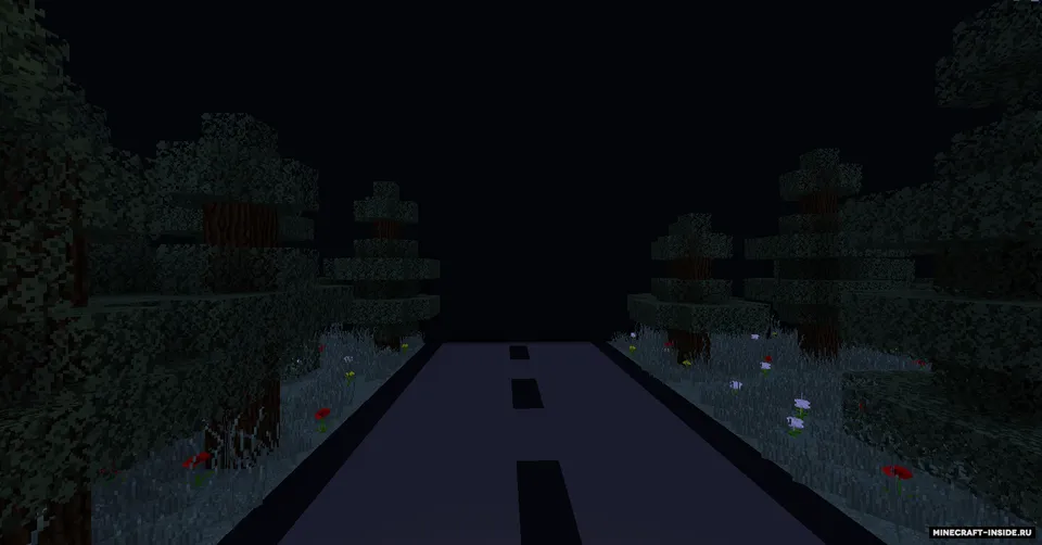 O'rmon kechasi — Minecraft xarita, rasm 2