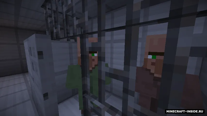 Burunli qamoqxonasi — Minecraft xarita, rasm 4